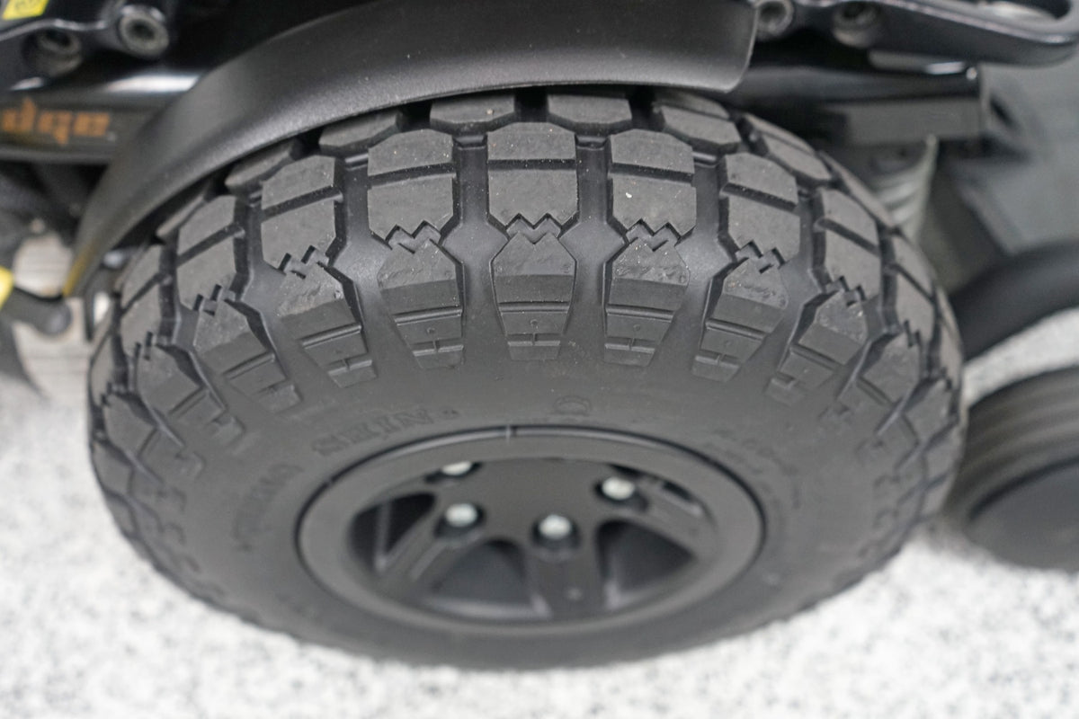 Quantum Q6 Edge Power Wheelchair Large Knobby Tires - 8273