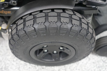 Quantum Q6 Edge Power Wheelchair Large Knobby Tires - 8273