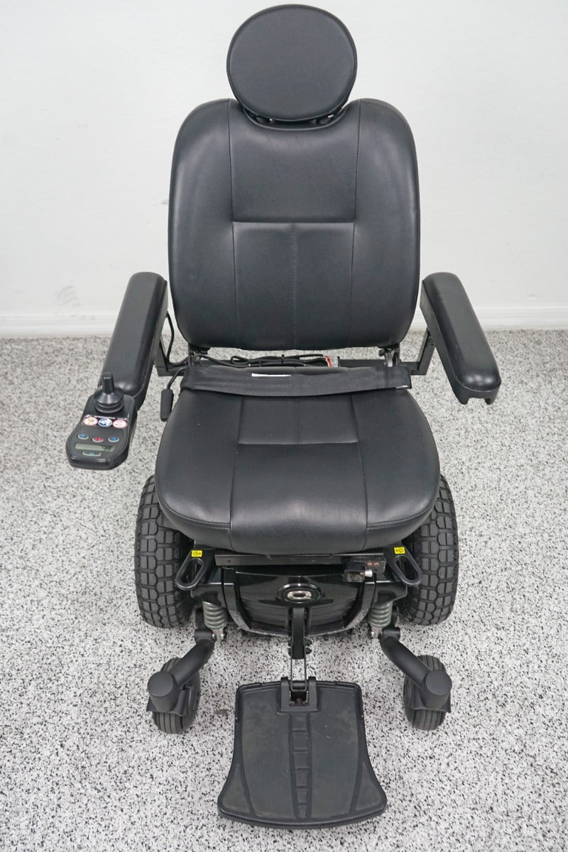 Quantum Q6 Edge Power Wheelchair Large Knobby Tires - 8273