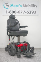 Quantum Q6 Edge Power Wheelchair Large Knobby Tires & 7" Seat Lift - 8260