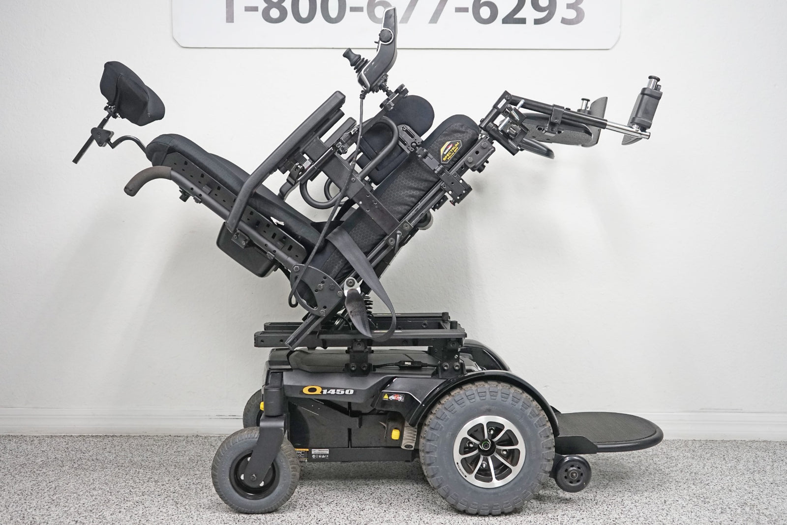 Quantum 1450 Heavy Duty Power Wheelchair with Tilt - 6440