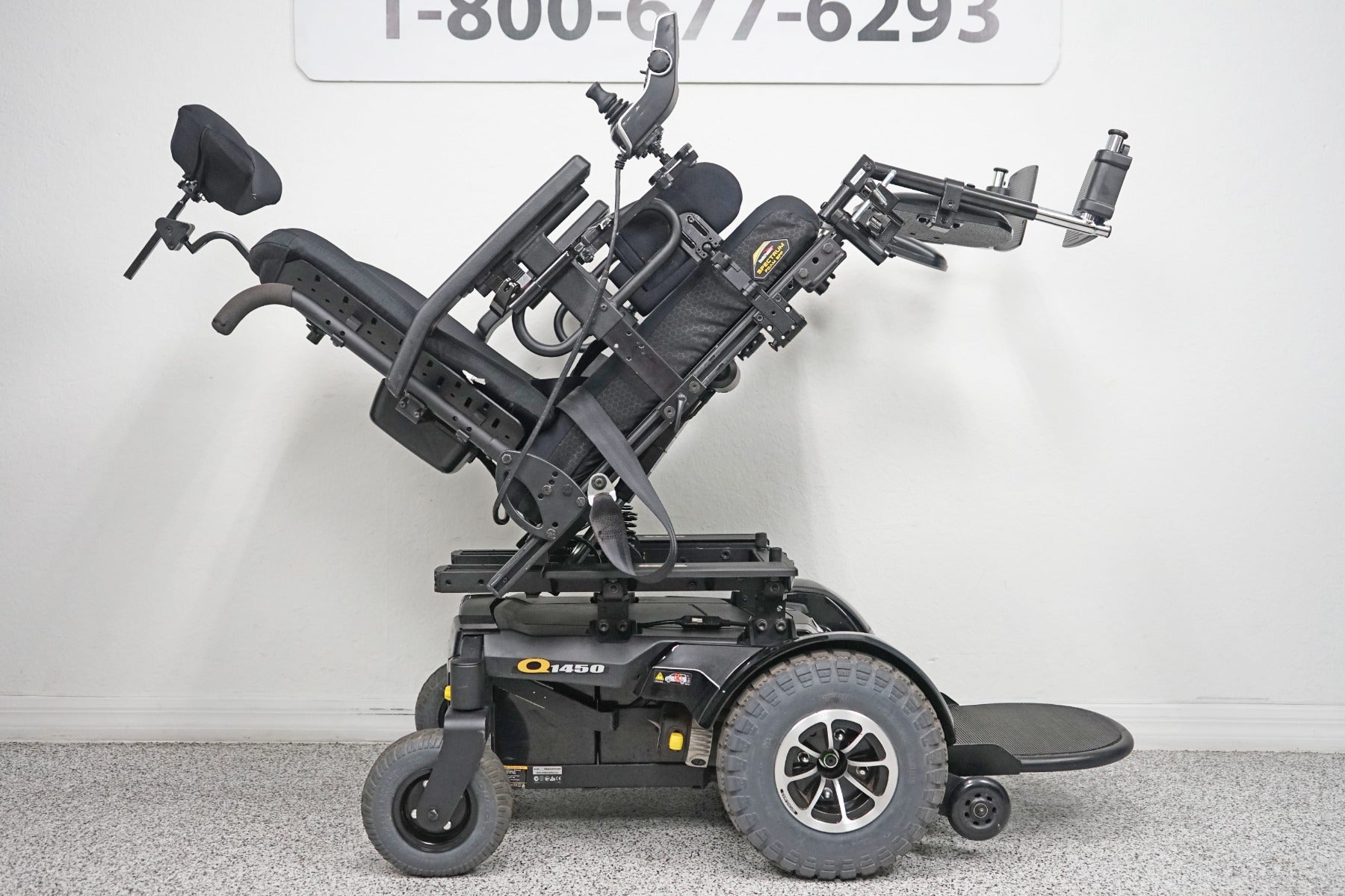 Quantum 1450 Heavy Duty Power Wheelchair with Tilt - 6440