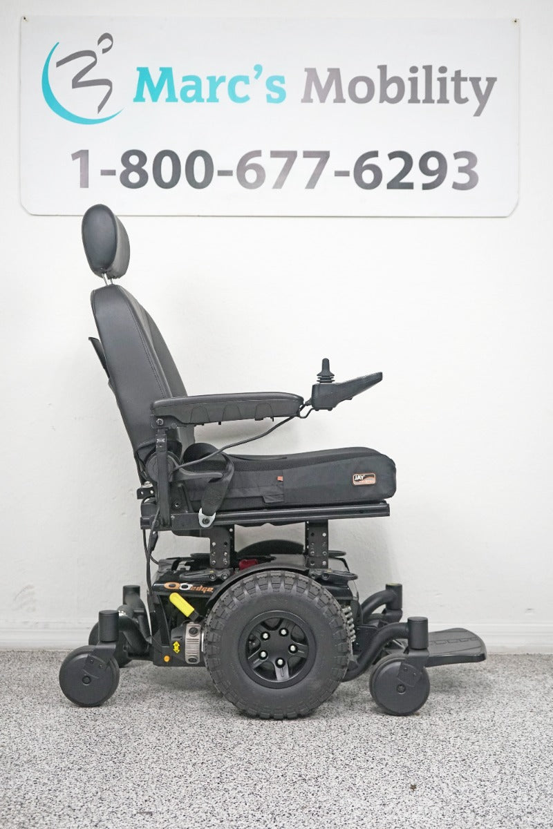 Quantum Q6 Edge Power Wheelchair Large Knobby Tires - 7470