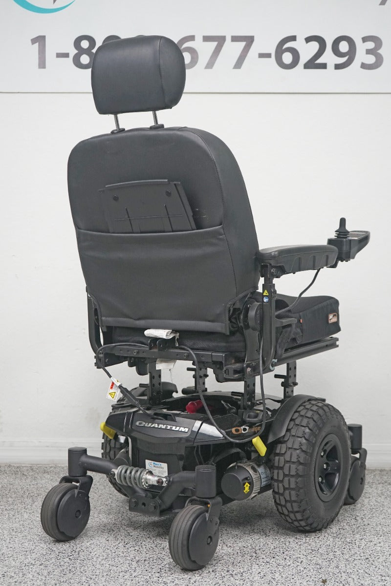 Quantum Q6 Edge Power Wheelchair Large Knobby Tires - 7470
