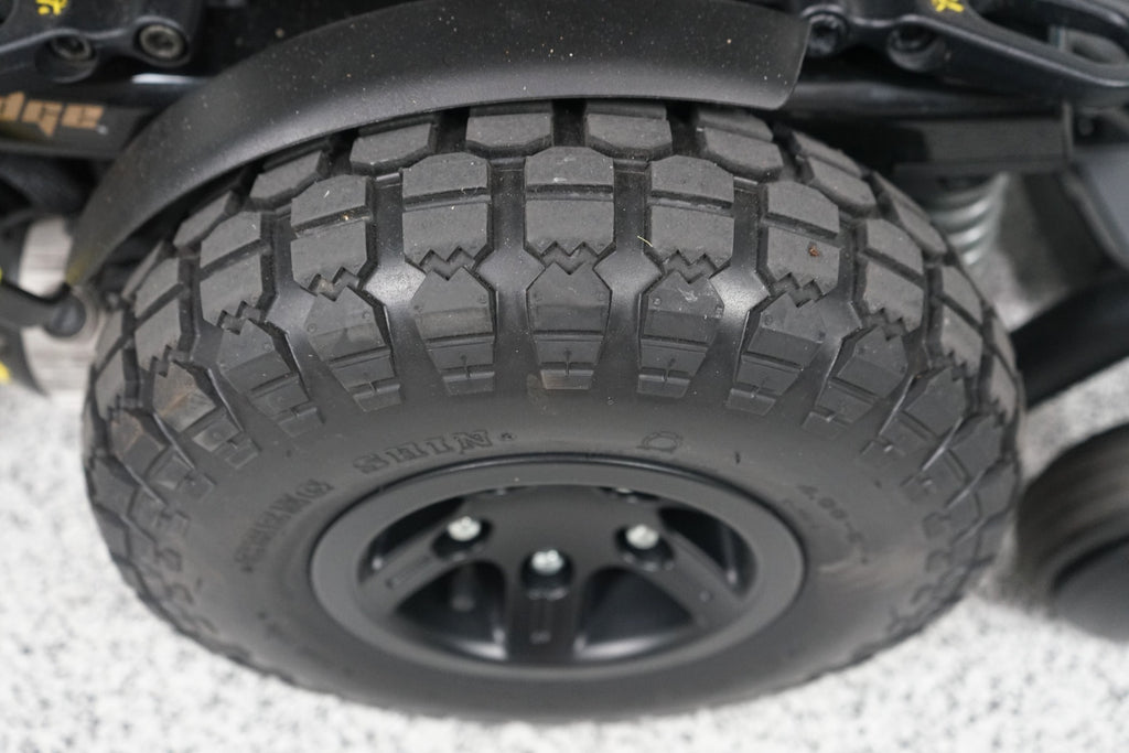 Quantum Q6 Edge Power Wheelchair Large Knobby Tires - 7470
