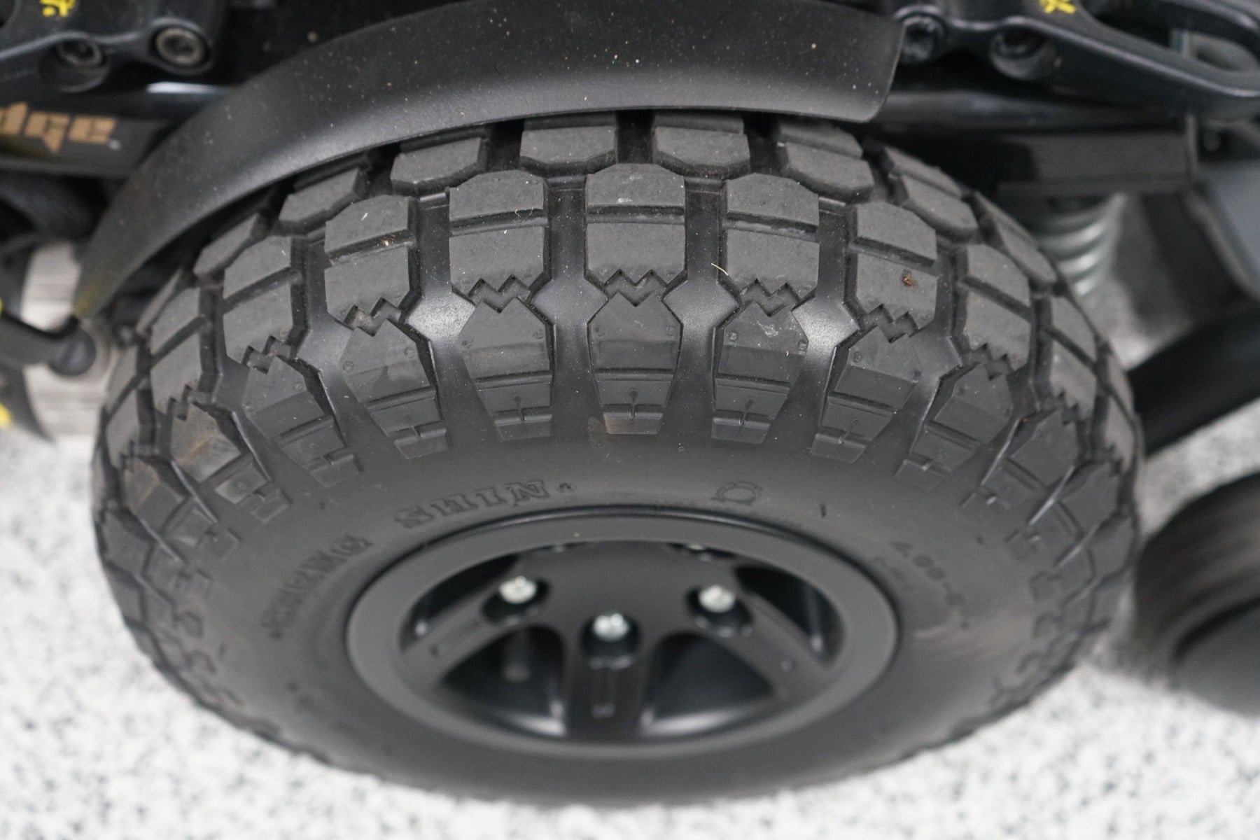Quantum Q6 Edge Power Wheelchair Large Knobby Tires - 7470