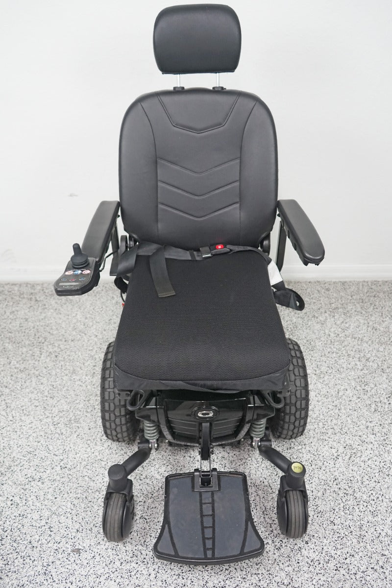 Quantum Q6 Edge Power Wheelchair Large Knobby Tires - 7470
