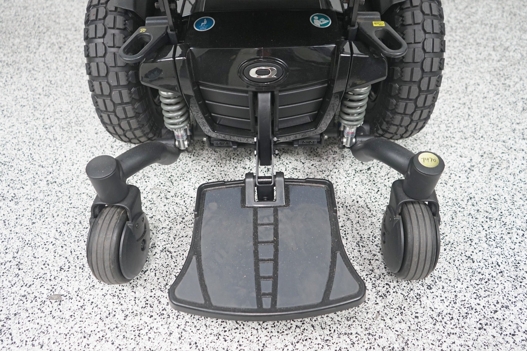 Quantum Q6 Edge Power Wheelchair Large Knobby Tires - 7470