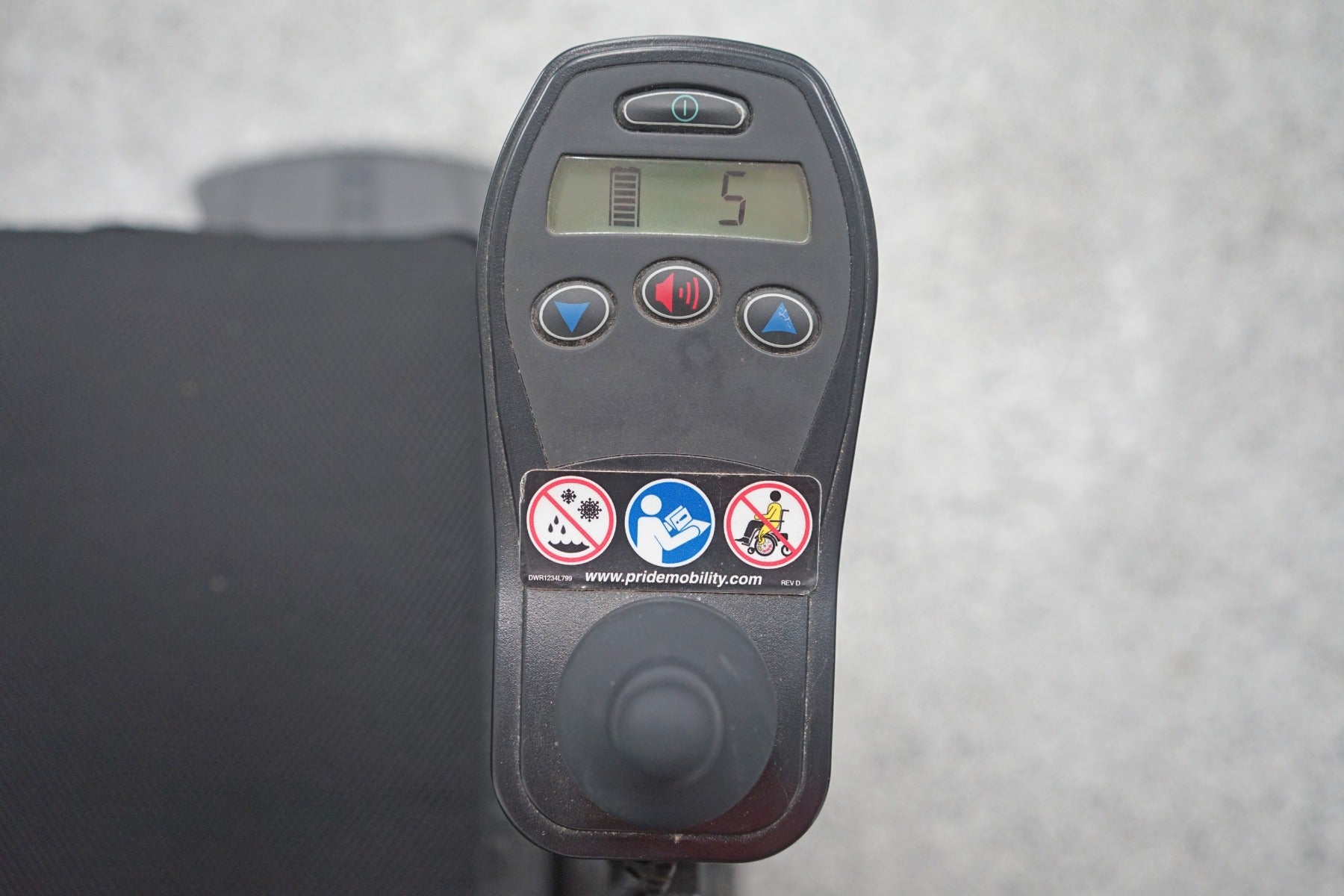 Quantum Q6 Edge Power Wheelchair Large Knobby Tires - 7470