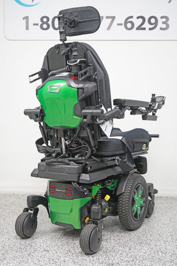 Quantum Edge 3 Stretto Power Wheelchair 12" iLevel Seat Lift, Tilt, Recline, Legs & Anterior Tilt - 6516