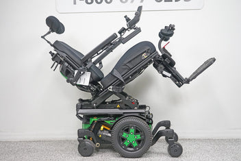 Quantum Edge 3 Stretto Power Wheelchair 12" iLevel Seat Lift, Tilt, Recline, Legs & Anterior Tilt - 6516