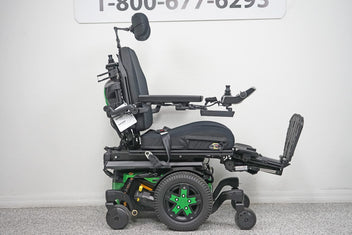 Quantum Edge 3 Stretto Power Wheelchair 12" iLevel Seat Lift, Tilt, Recline, Legs & Anterior Tilt - 6516