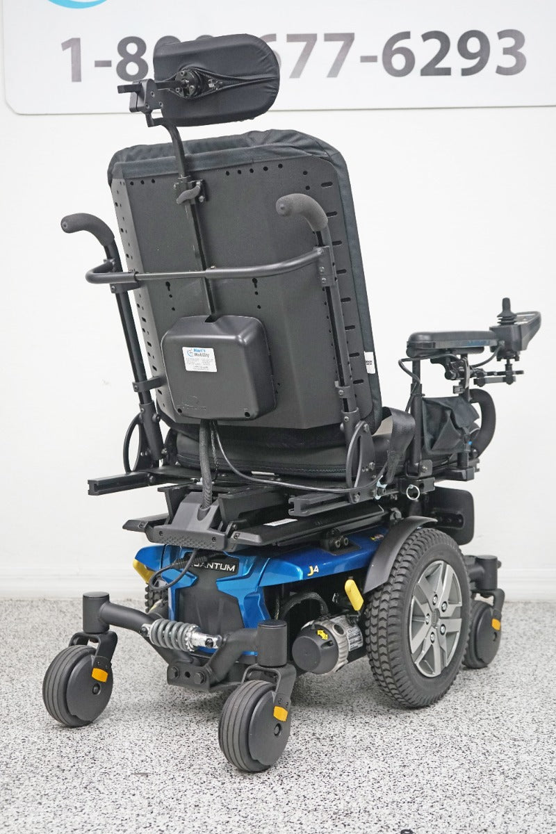 Quantum J4 Power Wheelchair Tilt & Legs - 6518