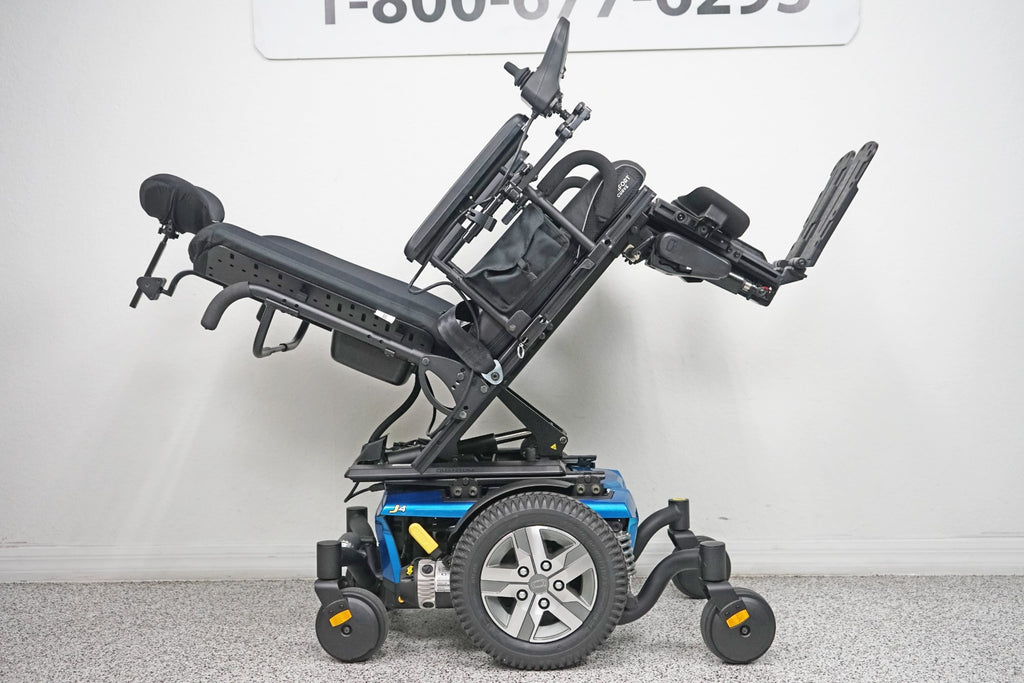 Quantum J4 Power Wheelchair Tilt & Legs - 6518