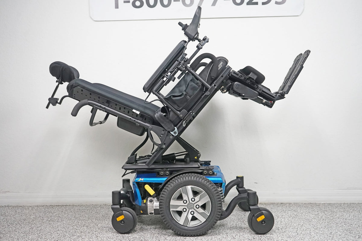 Quantum J4 Power Wheelchair Tilt & Legs - 6518
