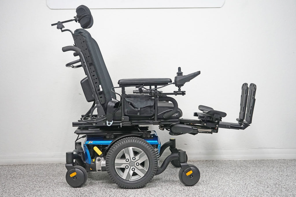 Quantum J4 Power Wheelchair Tilt & Legs - 6518