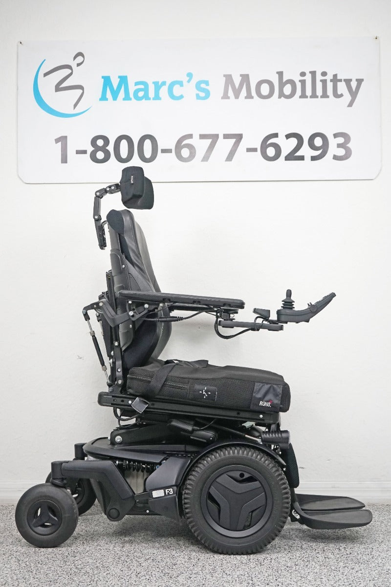 Permobil F3 Power Wheelchair 12" Seat Lift, Tilt, Recline, Legs & Anterior Tilt - 6509