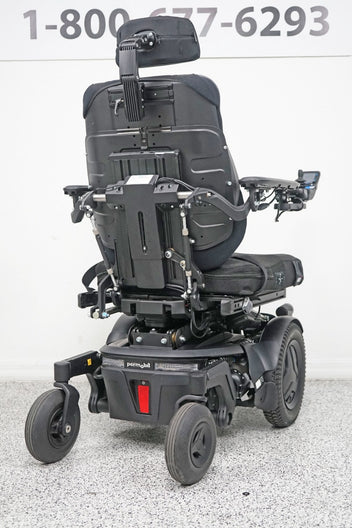 Permobil F3 Power Wheelchair 12" Seat Lift, Tilt, Recline, Legs & Anterior Tilt - 6509
