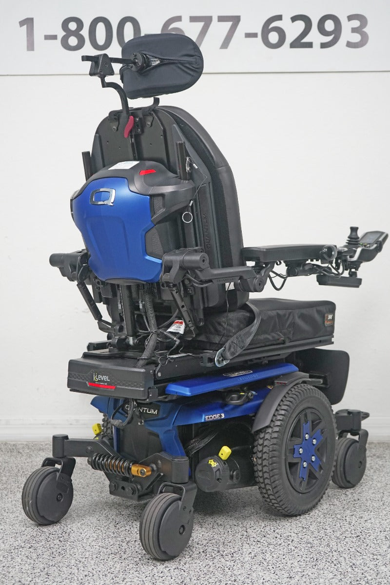 Quantum Edge 3 Power Wheelchair 12" iLevel Seat Lift & Tilt - 8257