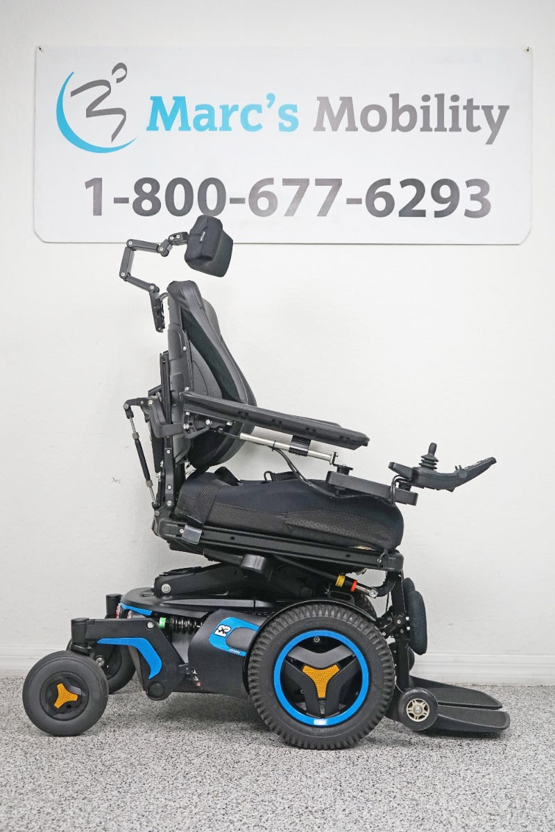 Permobil F3 Power Wheelchair 12" Seat Lift, Tilt, Recline, Legs & Anterior Tilt - 6536