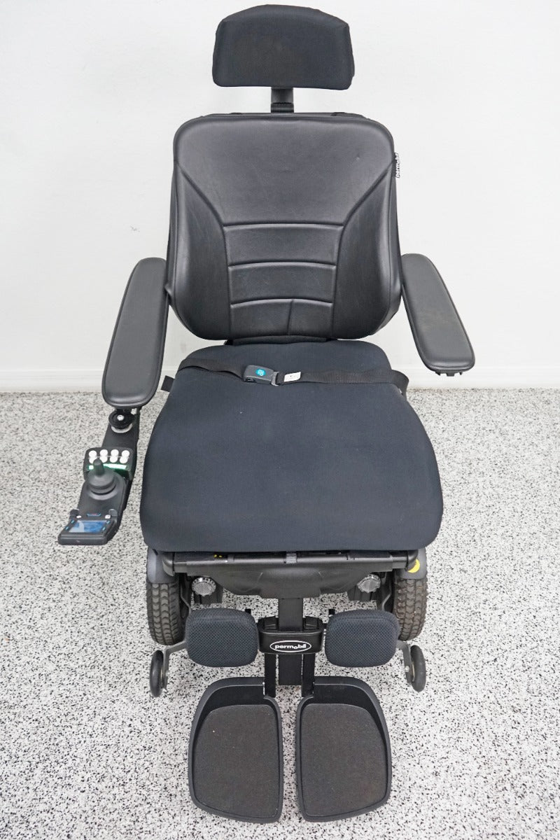 Permobil F3 Power Wheelchair 12" Seat Lift, Tilt, Recline, Legs & Anterior Tilt - 6536