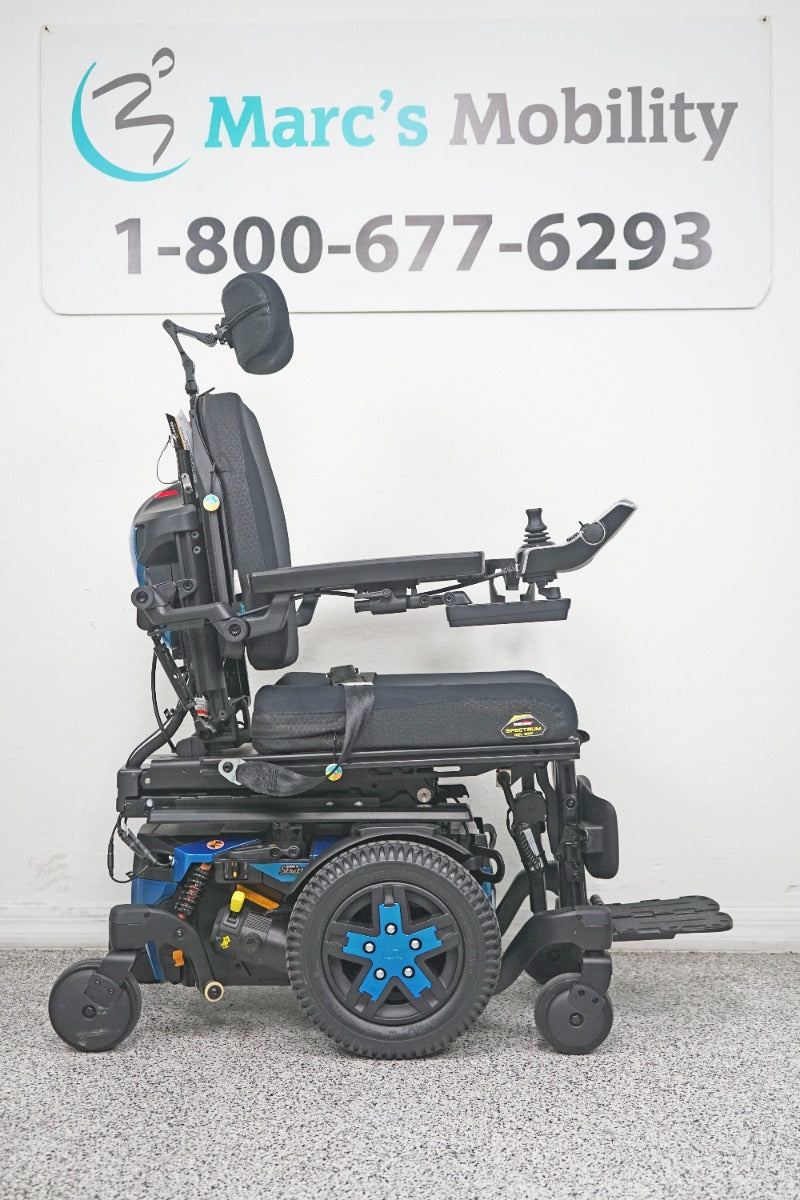 Quantum Edge 3 Stretto Power Wheelchair 12" iLevel Seat Lift, Tilt, Recline & Legs - 8340