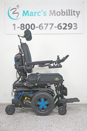 Quantum Edge 3 Stretto Power Wheelchair 12" iLevel Seat Lift, Tilt, Recline & Legs - 8340