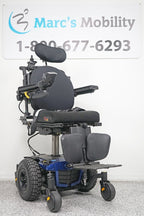 Quantum Q6 Edge Power Wheelchair 7" Seat Lift, Tilt, Recline, Legs & Large Knobby Tires - 6206