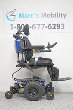 Quantum Q6 Edge Power Wheelchair 7" Seat Lift, Tilt, Recline, Legs & Large Knobby Tires - 6206
