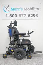 Quantum Q6 Edge Power Wheelchair 7" Seat Lift, Tilt, Recline, Legs & Large Knobby Tires - 6206