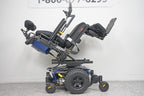 Quantum Q6 Edge Power Wheelchair 7" Seat Lift, Tilt, Recline, Legs & Large Knobby Tires - 6206