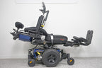 Quantum Q6 Edge Power Wheelchair 7" Seat Lift, Tilt, Recline, Legs & Large Knobby Tires - 6206