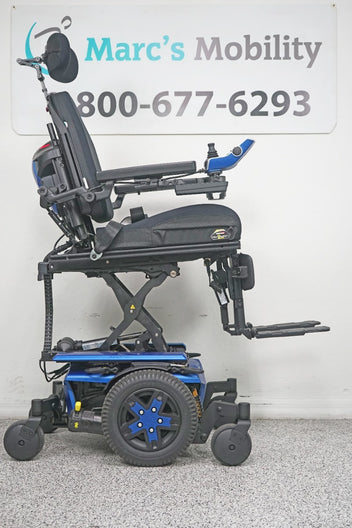 Quantum Edge 3 Power Wheelchair 12" iLevel Seat Lift, Tilt, Recline & Legs - 8259