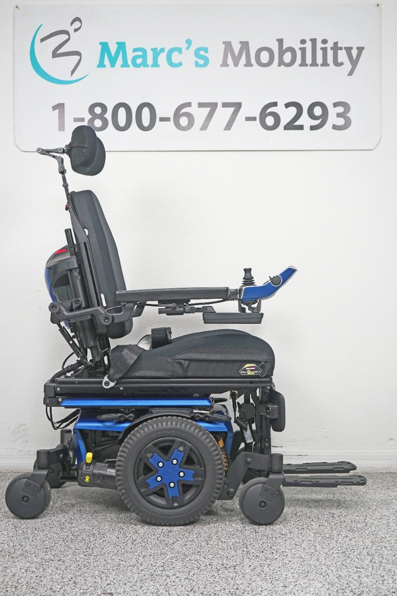 Quantum Edge 3 Power Wheelchair 12" iLevel Seat Lift, Tilt, Recline & Legs - 8259