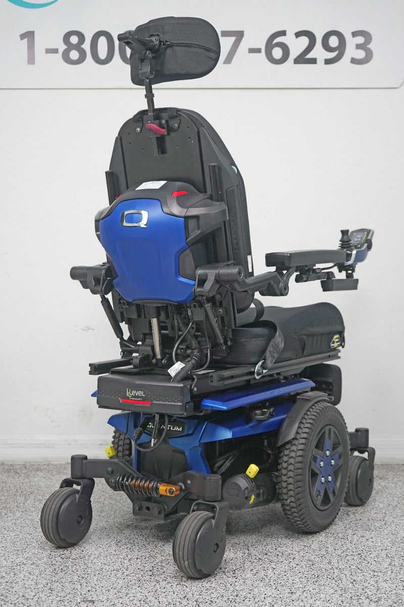Quantum Edge 3 Power Wheelchair 12" iLevel Seat Lift, Tilt, Recline & Legs - 8259