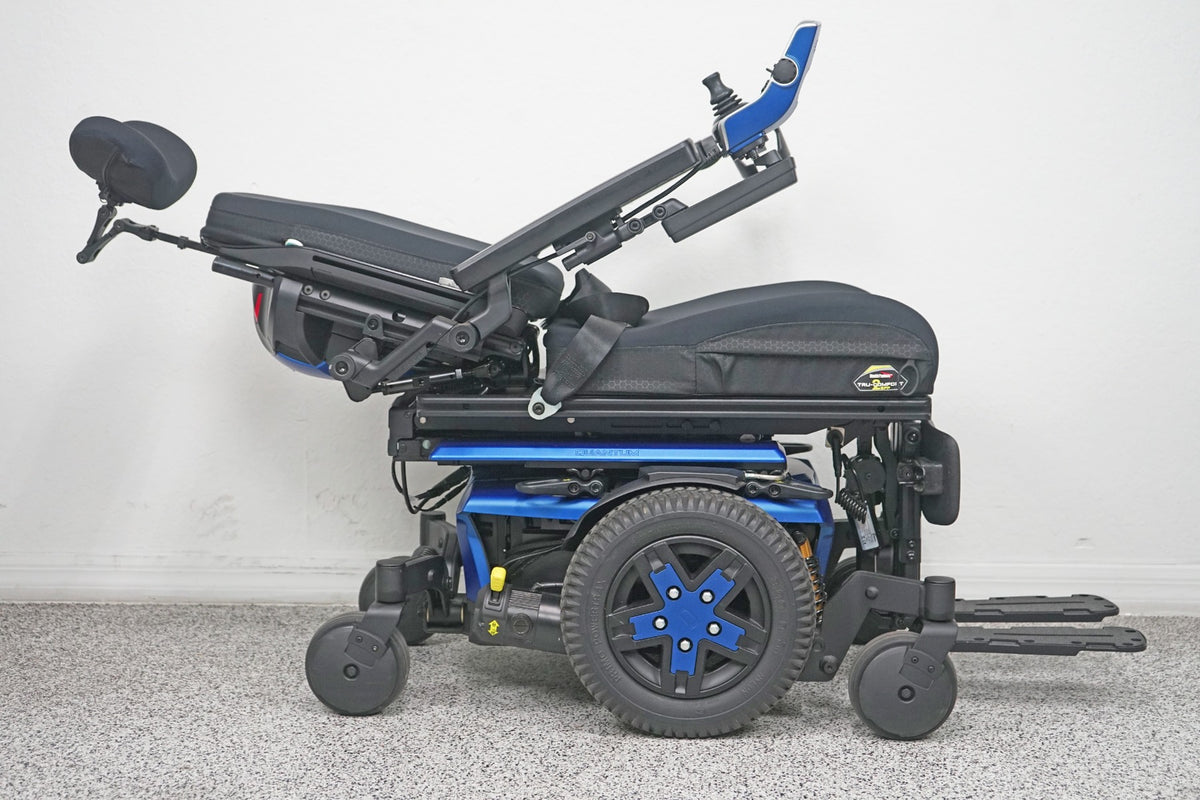 Quantum Edge 3 Power Wheelchair 12" iLevel Seat Lift, Tilt, Recline & Legs - 8259