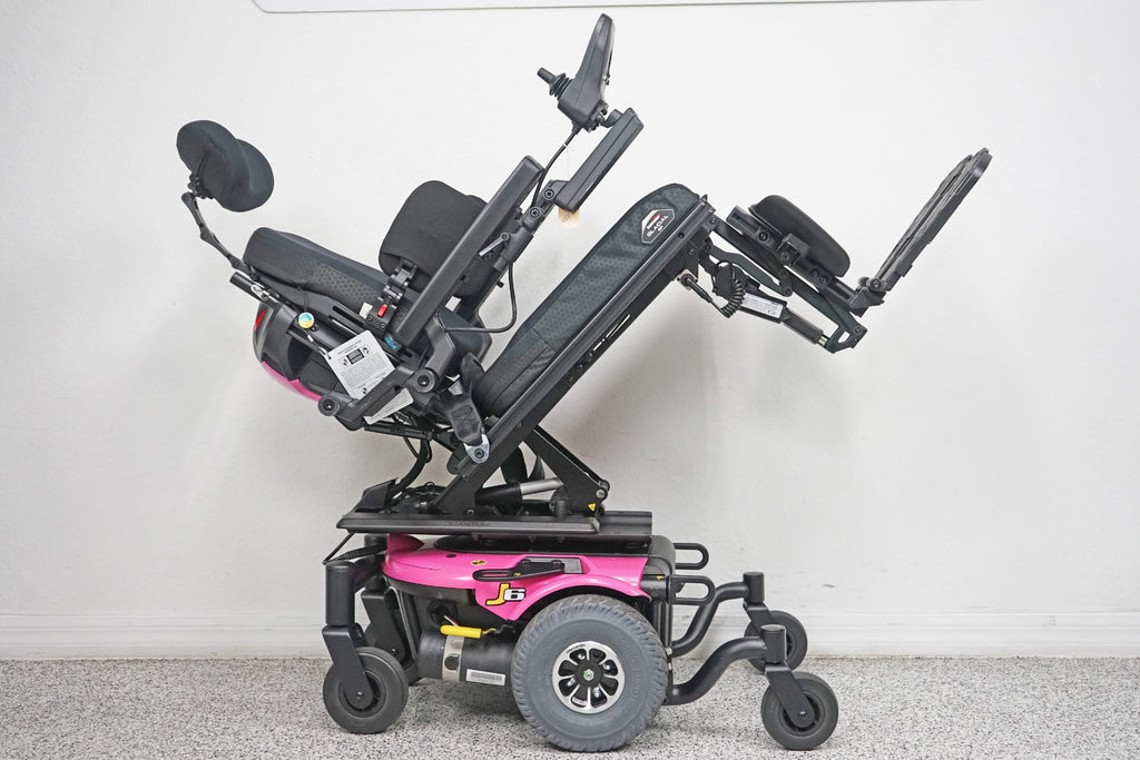 Quantum J6 Power Wheelchair Tilt & Legs - 6552