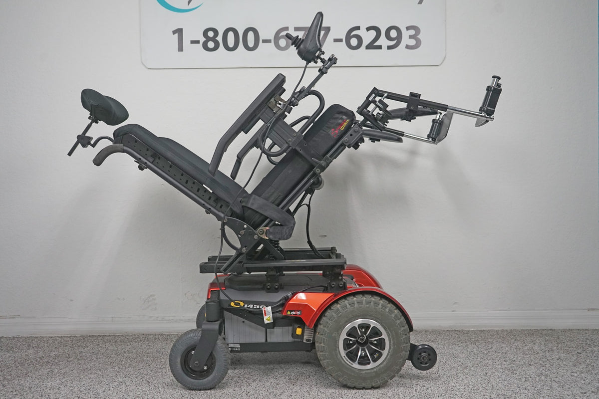 Quantum 1450 Heavy Duty Power Wheelchair with Tilt - 8363