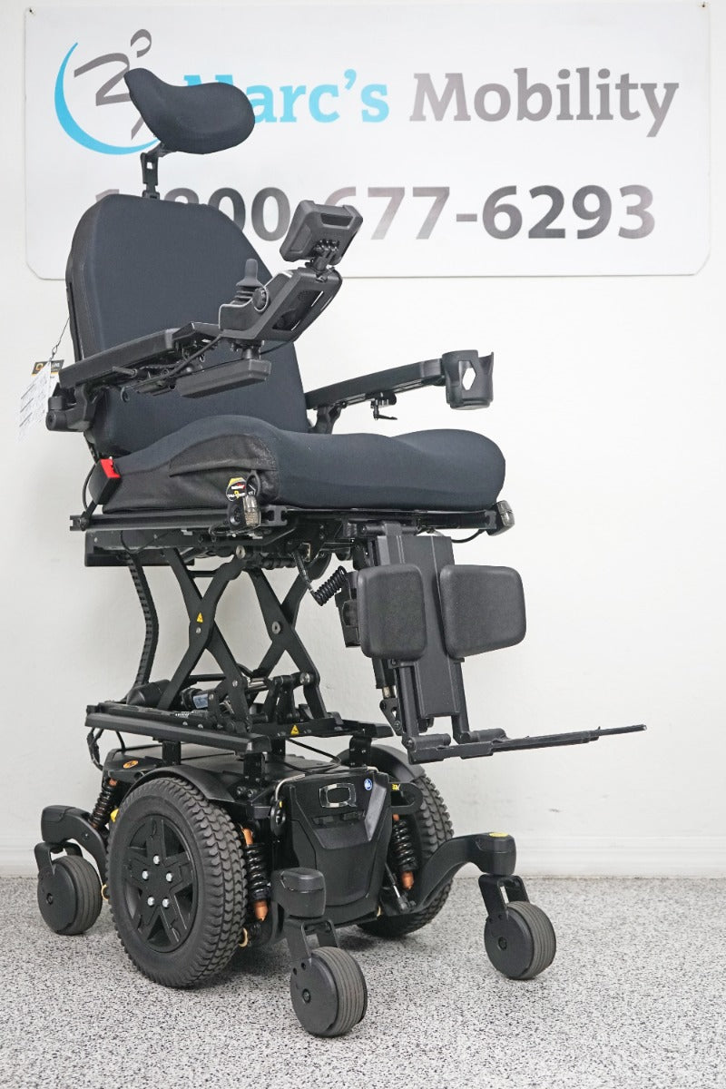 Quantum Edge 3 Stretto Power Wheelchair 12" iLevel Seat Lift, Tilt, Recline & Legs - 6598