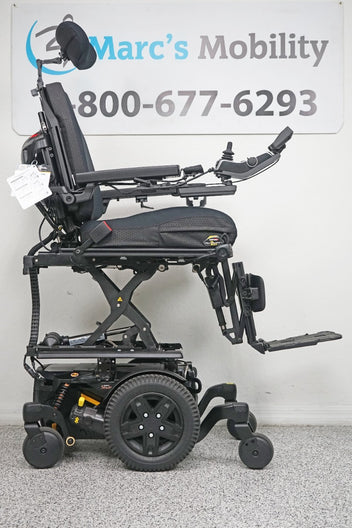 Quantum Edge 3 Stretto Power Wheelchair 12" iLevel Seat Lift, Tilt, Recline & Legs - 6598