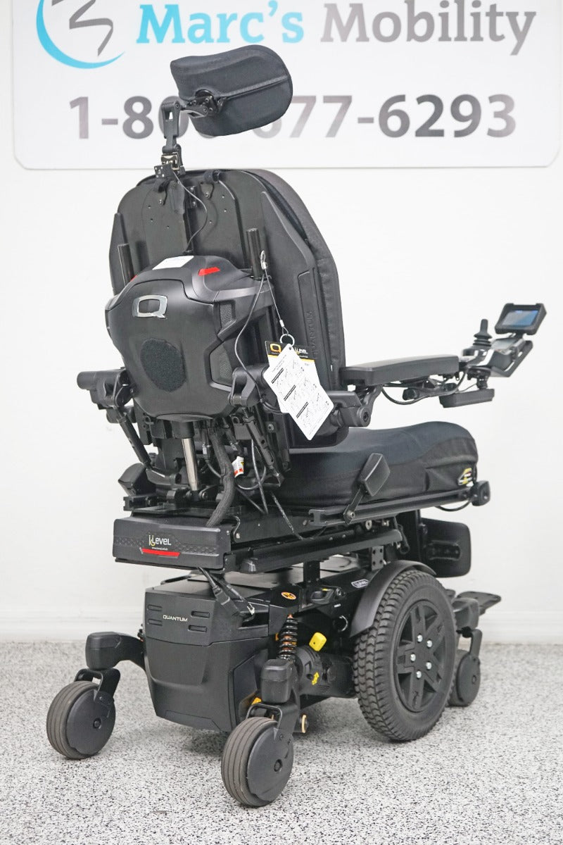 Quantum Edge 3 Stretto Power Wheelchair 12" iLevel Seat Lift, Tilt, Recline & Legs - 6598