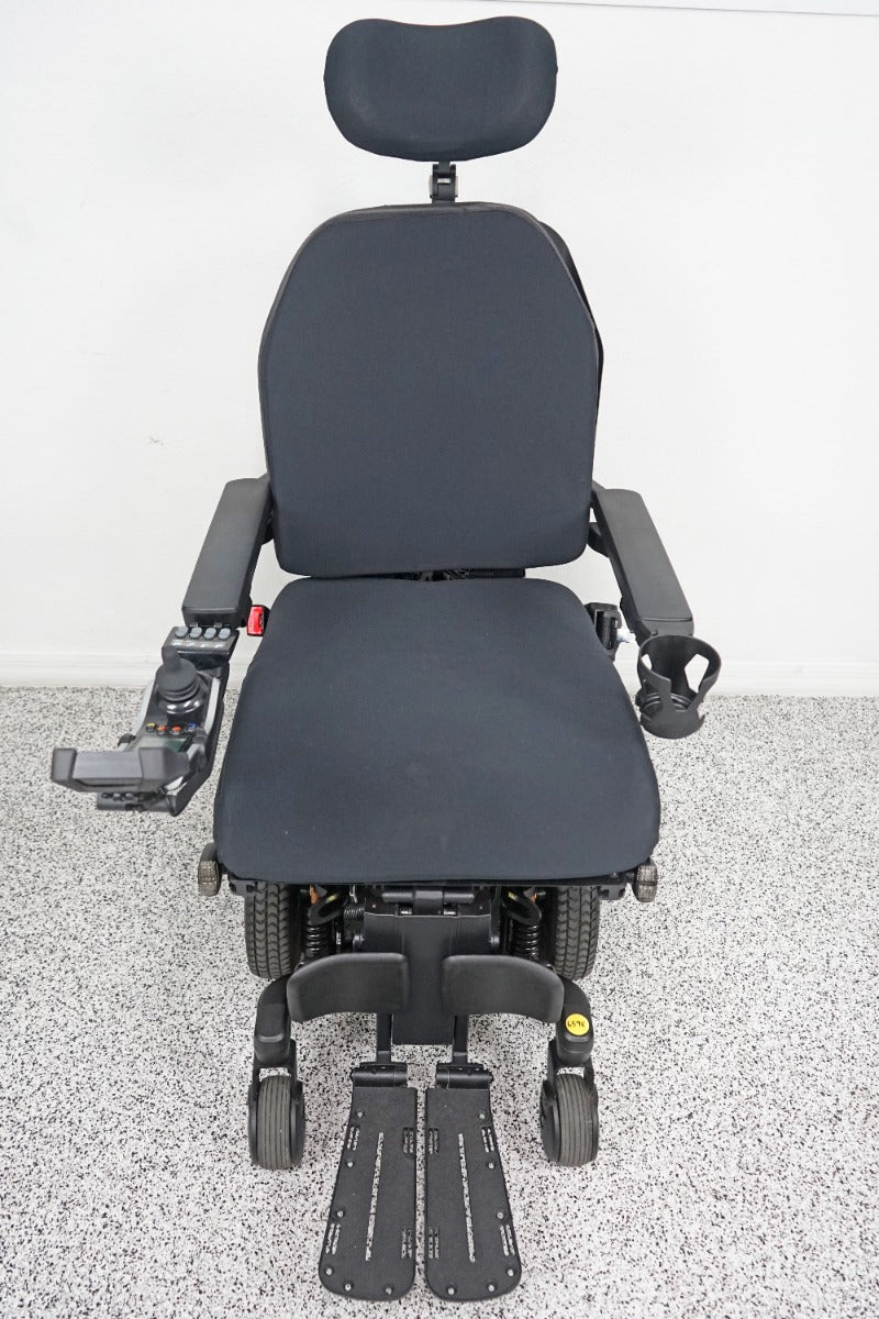 Quantum Edge 3 Stretto Power Wheelchair 12" iLevel Seat Lift, Tilt, Recline & Legs - 6598