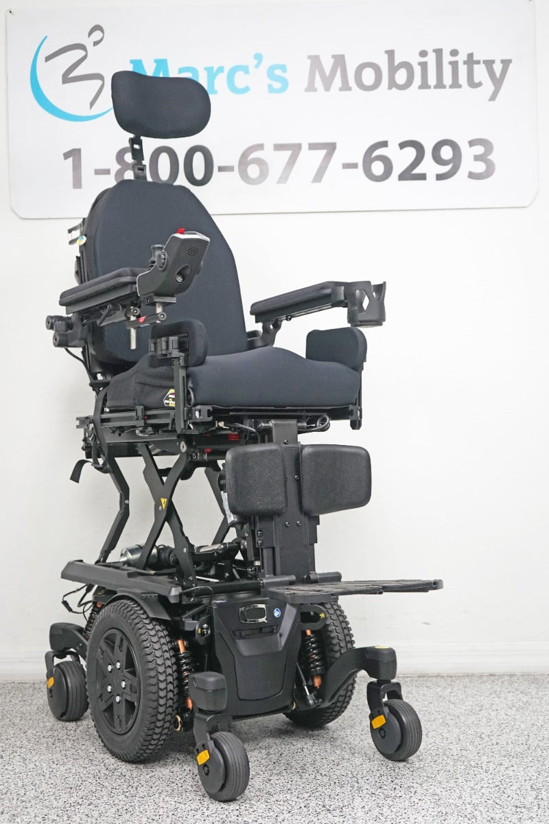 Quantum Edge 3 Stretto Power Wheelchair 12" iLevel Seat Lift, Tilt, Recline & Legs - 6627