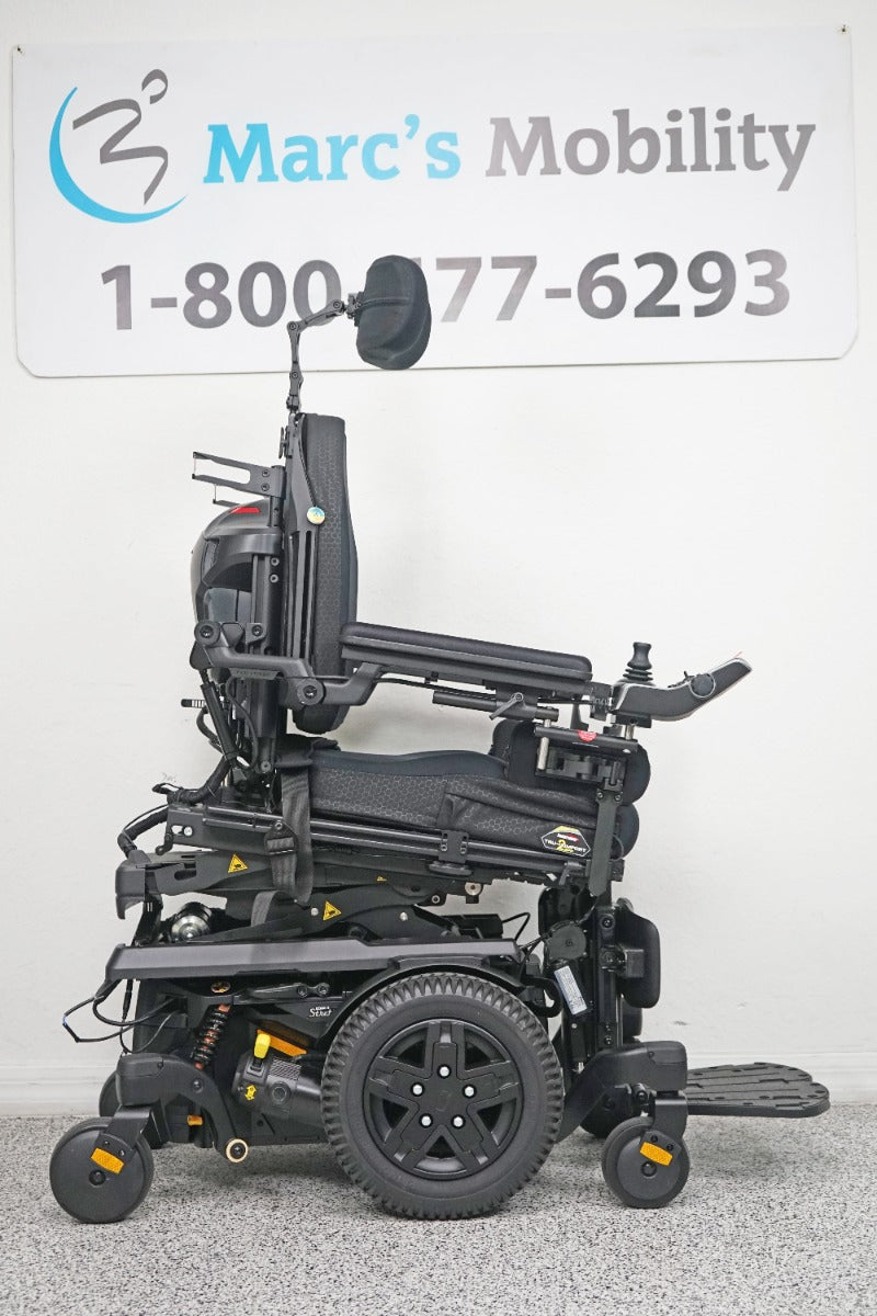 Quantum Edge 3 Stretto Power Wheelchair 12" iLevel Seat Lift, Tilt, Recline & Legs - 6627