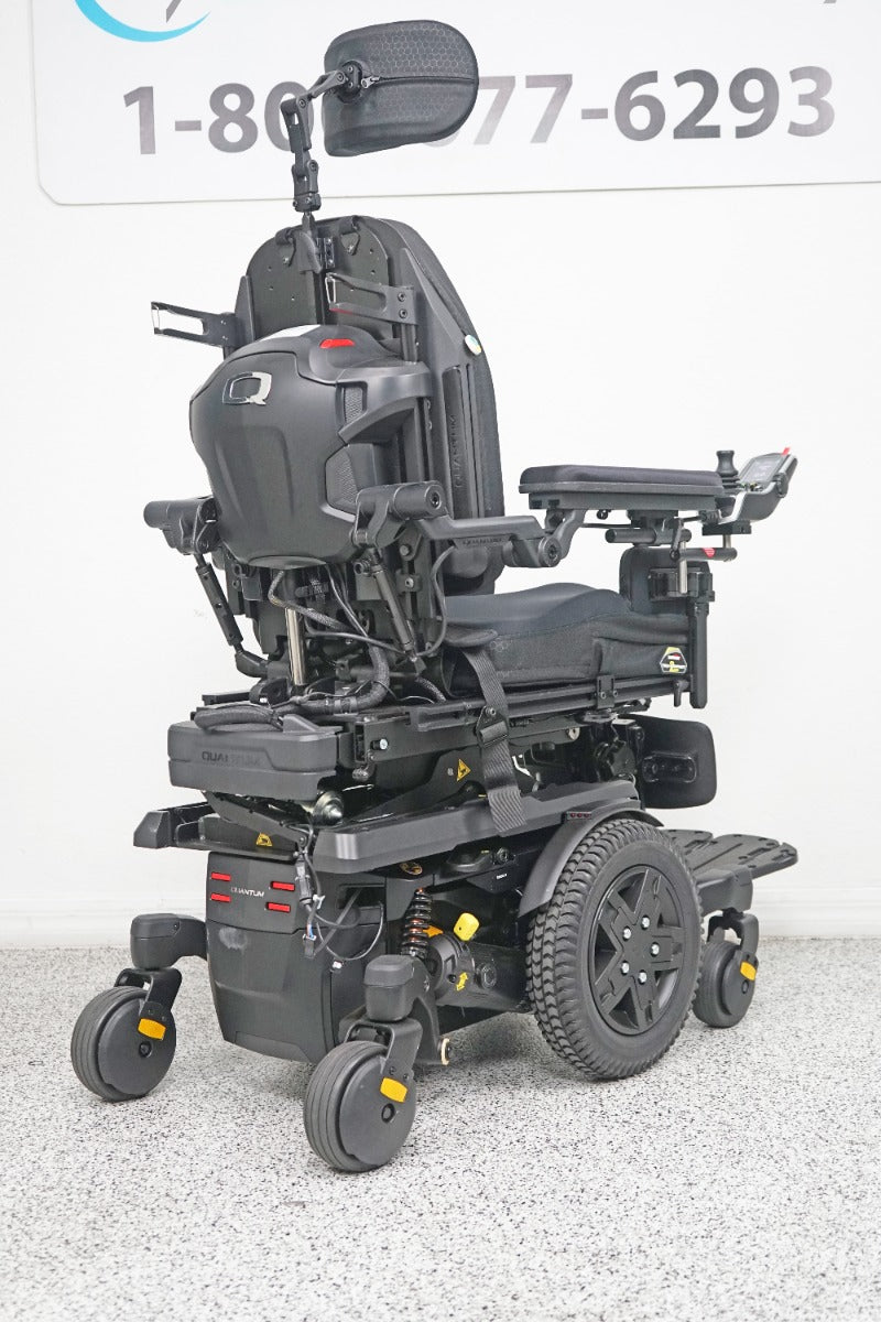 Quantum Edge 3 Stretto Power Wheelchair 12" iLevel Seat Lift, Tilt, Recline & Legs - 6627