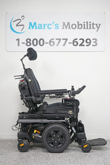 Quantum Edge 3 Stretto Power Wheelchair 12" iLevel Seat Lift, Tilt, Recline & Legs - 6627
