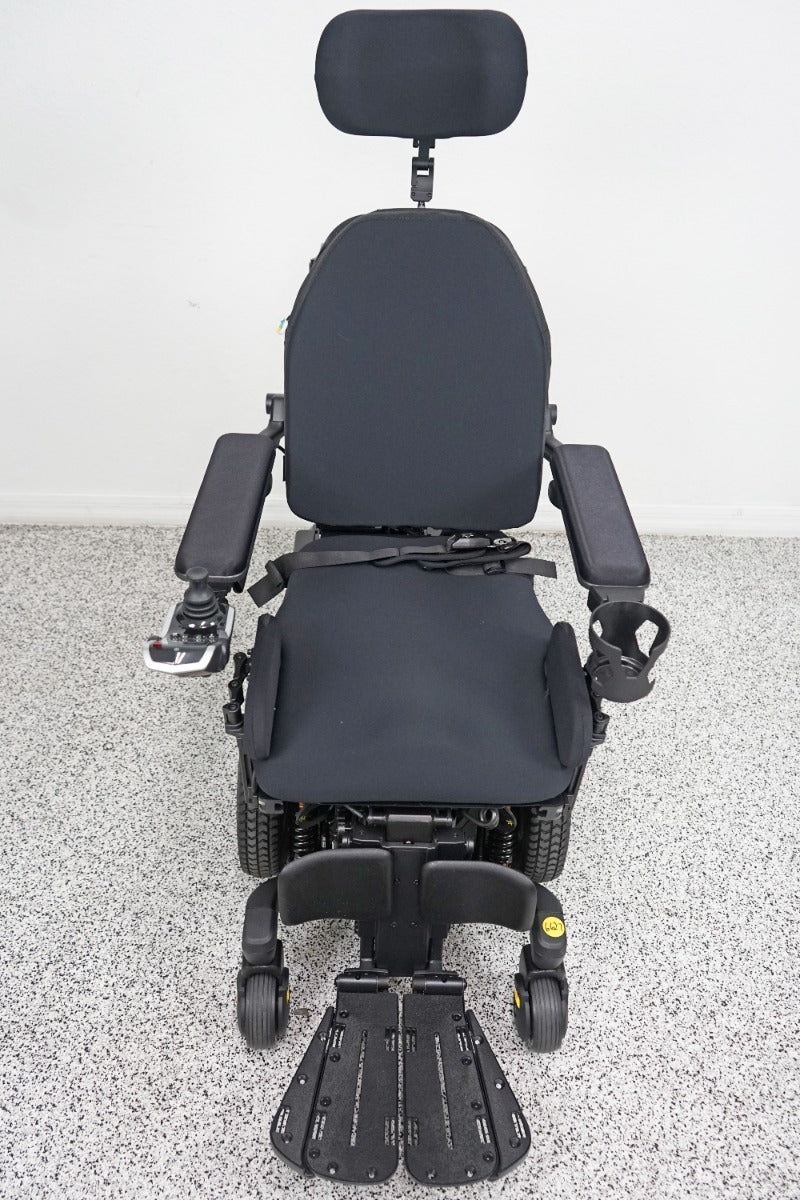 Quantum Edge 3 Stretto Power Wheelchair 12" iLevel Seat Lift, Tilt, Recline & Legs - 6627