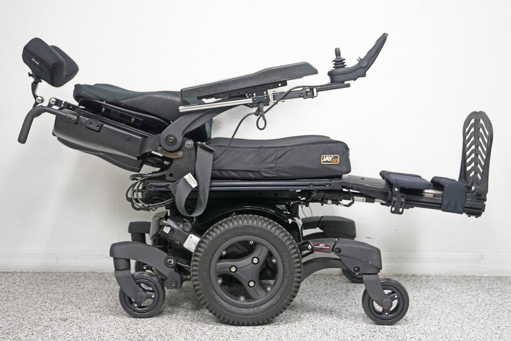 Quickie QM-710 Power Wheelchair Tilt, Recline & Legs - 6599