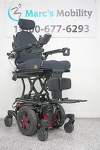 Quantum Edge 3 Stretto Power Wheelchair 12" iLevel Seat Lift, Tilt, Recline & Legs - 8466
