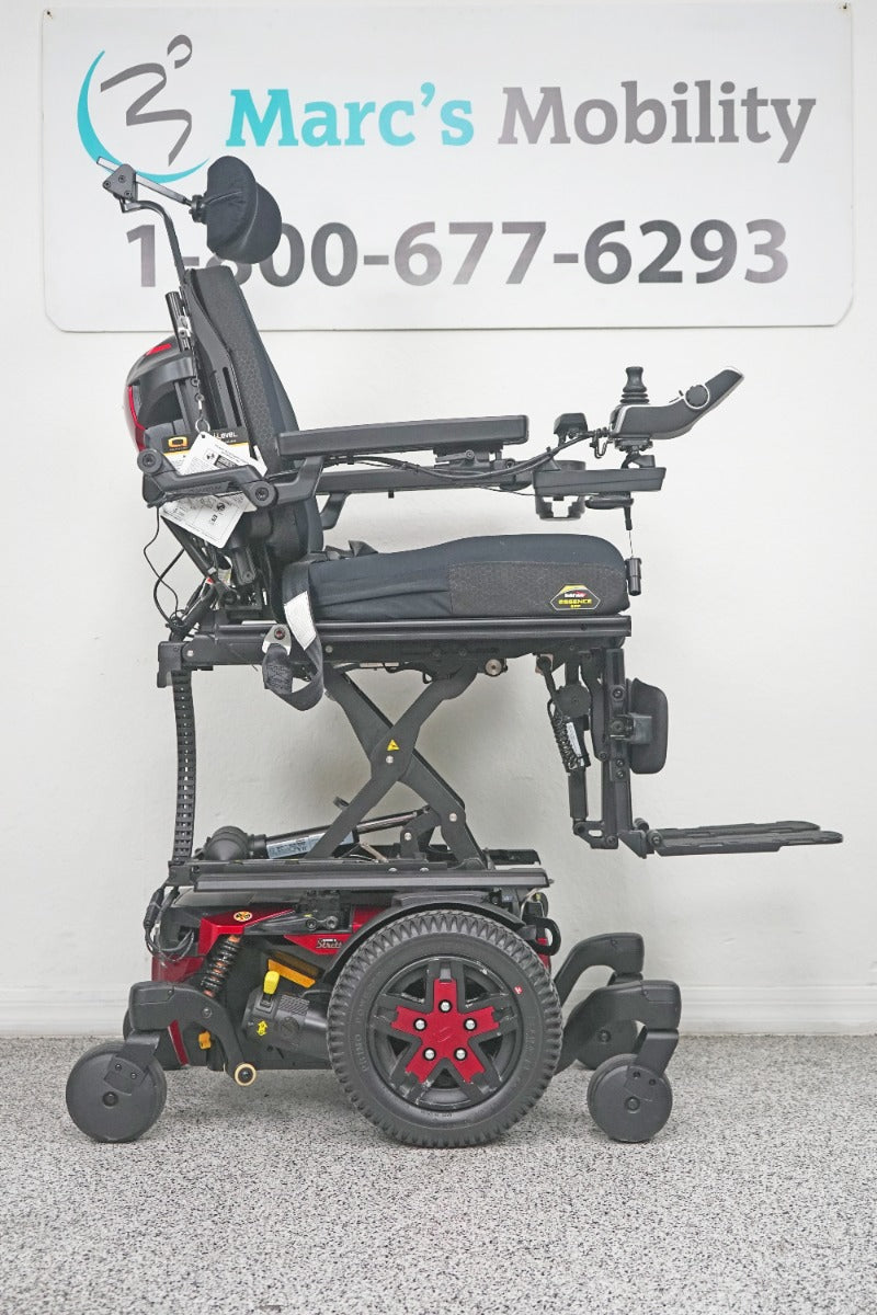 Quantum Edge 3 Stretto Power Wheelchair 12" iLevel Seat Lift, Tilt, Recline & Legs - 8466
